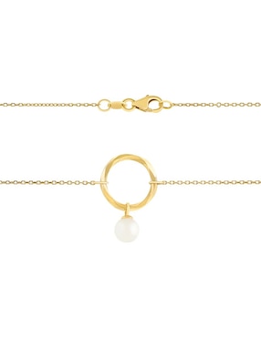 Gargantilla Cristal Joyas de oro 14 K