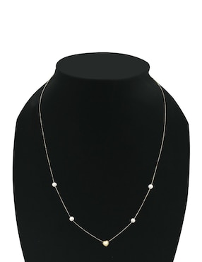 Gargantilla Cristal Joyas de oro 14 K