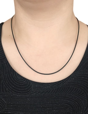 Collar Cristal Joyas 14 K