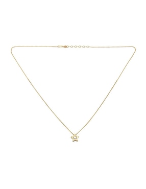 Collar de estrella Bijoux Fp de oro 10 K