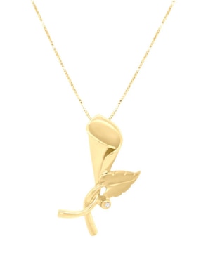 Colgante Y Dije de flor Fianelli irfán de oro 14 K