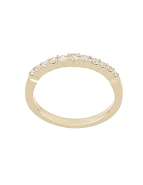 Anillo Valoro Classy 14 k de oro amarillo diamante