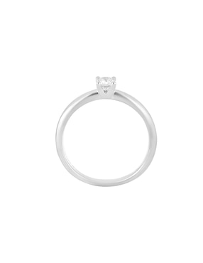 Anillo Valoro Classy 14 k de oro blanco diamante pulido