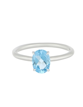 Anillo Valoro Colorful P 925 de plata topacio
