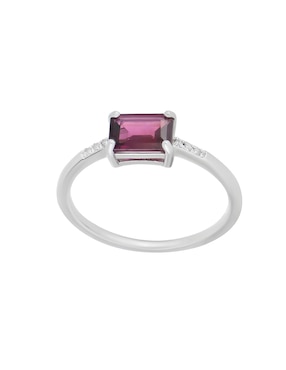 Anillo Valoro Colorful P 925 de plata rodolita