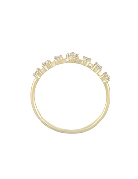 Anillo Valoro Classy 14 k de oro amarillo diamante