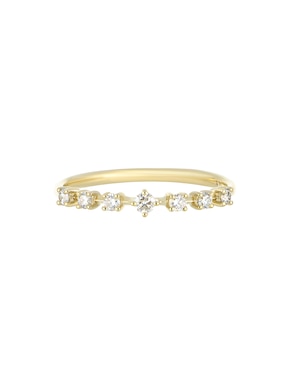 Anillo Valoro Classy 14 k de oro amarillo diamante