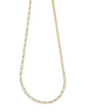 Cadena Cristal Joyas de oro amarillo 14 K