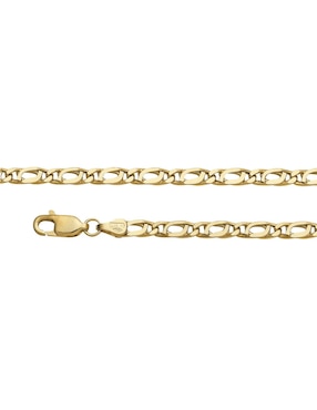 Cadena Cristal Joyas de oro amarillo 14 K