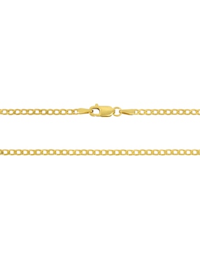 Cadena de eslabones Cristal Joyas de oro 14 K