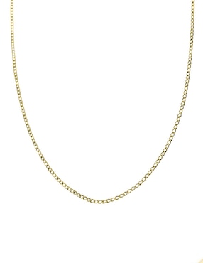 Cadena de eslabones Cristal Joyas de oro 14 K