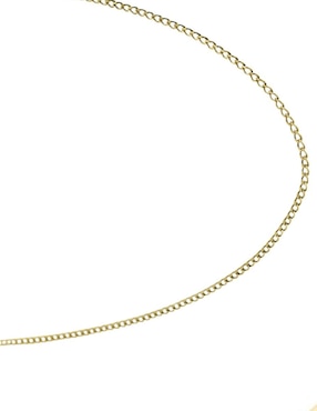 Cadena de eslabones Cristal Joyas de oro 14 K