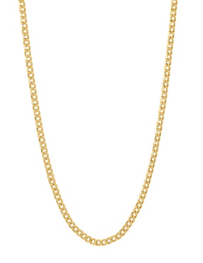 Collar Cristal Joyas de oro amarillo 14 K