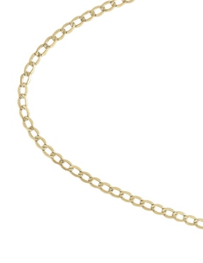 Cadena Cristal Joyas de oro amarillo 14 K