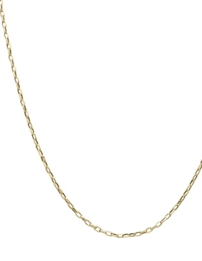 Cadena Cristal Joyas de oro amarillo 14 K