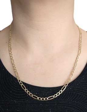 Collar Cristal Joyas de oro amarillo 14 K