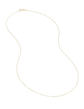 Cadena Cristal Joyas de oro amarillo 14 K