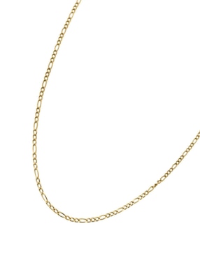 Cadena Cristal Joyas de oro amarillo 14 K
