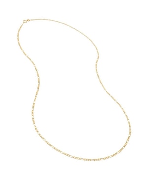 Cadena Cristal Joyas de oro amarillo 14 K