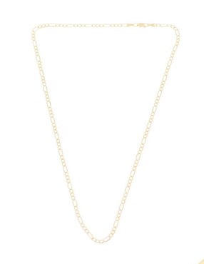 Cadena Cristal Joyas de oro amarillo 14 K
