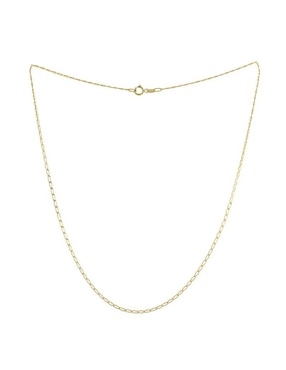 Cadena Cristal Joyas de oro amarillo 14 K