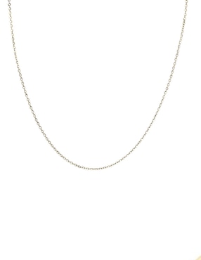 Collar Cristal Joyas de oro amarillo 14 K