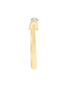 Anillo de compromiso de oro 14 k Klamore Leslye diamante