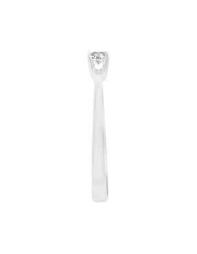 Anillo de compromiso de oro 14 k Klamore Adanis diamante