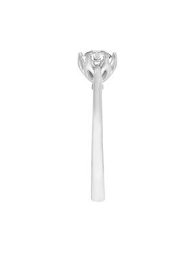 Anillo de compromiso de oro 14 k Klamore Protea diamante