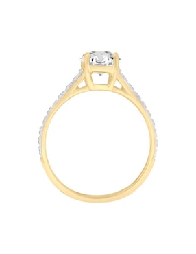 Anillo de compromiso de oro 14 k Klamore Rita diamante