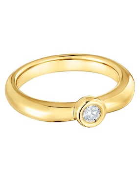 Anillo con gema Tous Line LGD de plata P 925 diamante con acabado baño de oro
