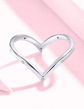 Anillo Moonberry I Love You To Infinity And Beyond P 925 de plata zirconia cúbica brillante