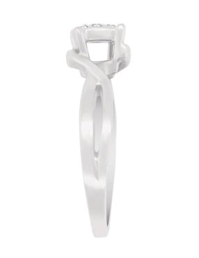 Anillo de compromiso de oro 14 k Klamore Vane diamante