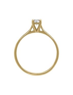 Anillo de compromiso de oro 14 k Klamore Kaela diamante