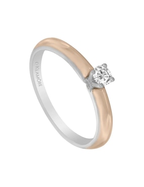 Anillo de compromiso de oro 14 k Klamore Maria Jose diamante
