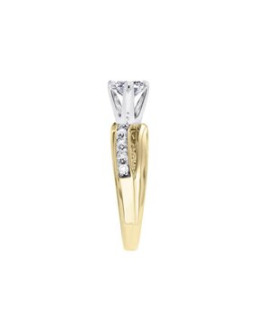 Anillo de compromiso de oro 14 k Klamore Union diamante