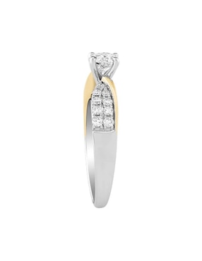 Anillo de compromiso de oro 14 k Klamore California diamante