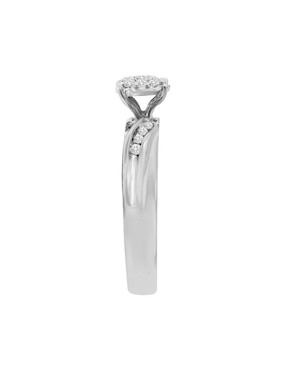 Anillo de compromiso de oro 14 k Klamore Mara diamante