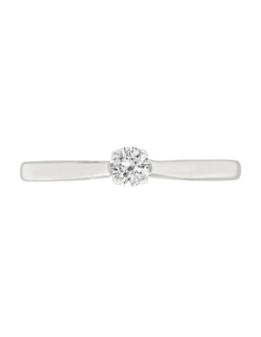 Anillo de compromiso de oro 14 k Klamore Yesica diamante