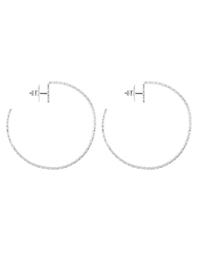 Aros de oso Tous Sweet 40s de plata P 925 con acabado brillante