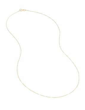 Cadena Cristal Joyas de oro 14 K