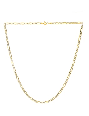Cadena Cristal Joyas de oro 14 K