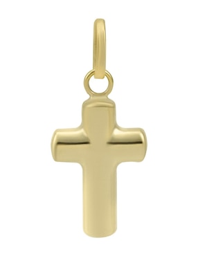 Dije de cruz Cristal Joyas sin colección de oro 14 K