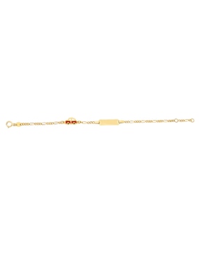 Esclava Cristal Joyas de oro 14 k