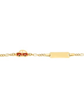 Esclava Cristal Joyas de oro 14 k