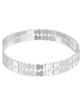 Brazalete Tous de plata p 925 Tous Sweet 40S con acabado brillante