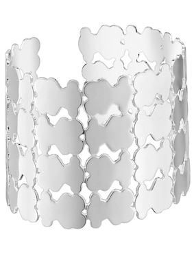 Brazalete Tous de plata P925 Sweet 40s con acabado brillante