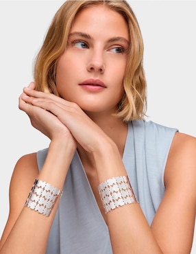Brazalete Tous de plata P925 Sweet 40s con acabado brillante
