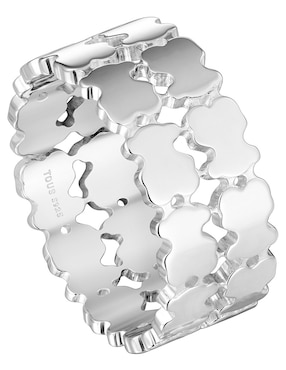 Anillo de oso Tous Sweet 40s P 925 de plata brillante