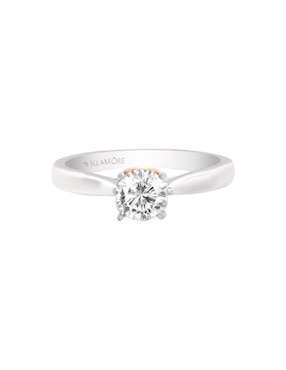 Anillo de compromiso de oro 14 k Klamore Florence diamante